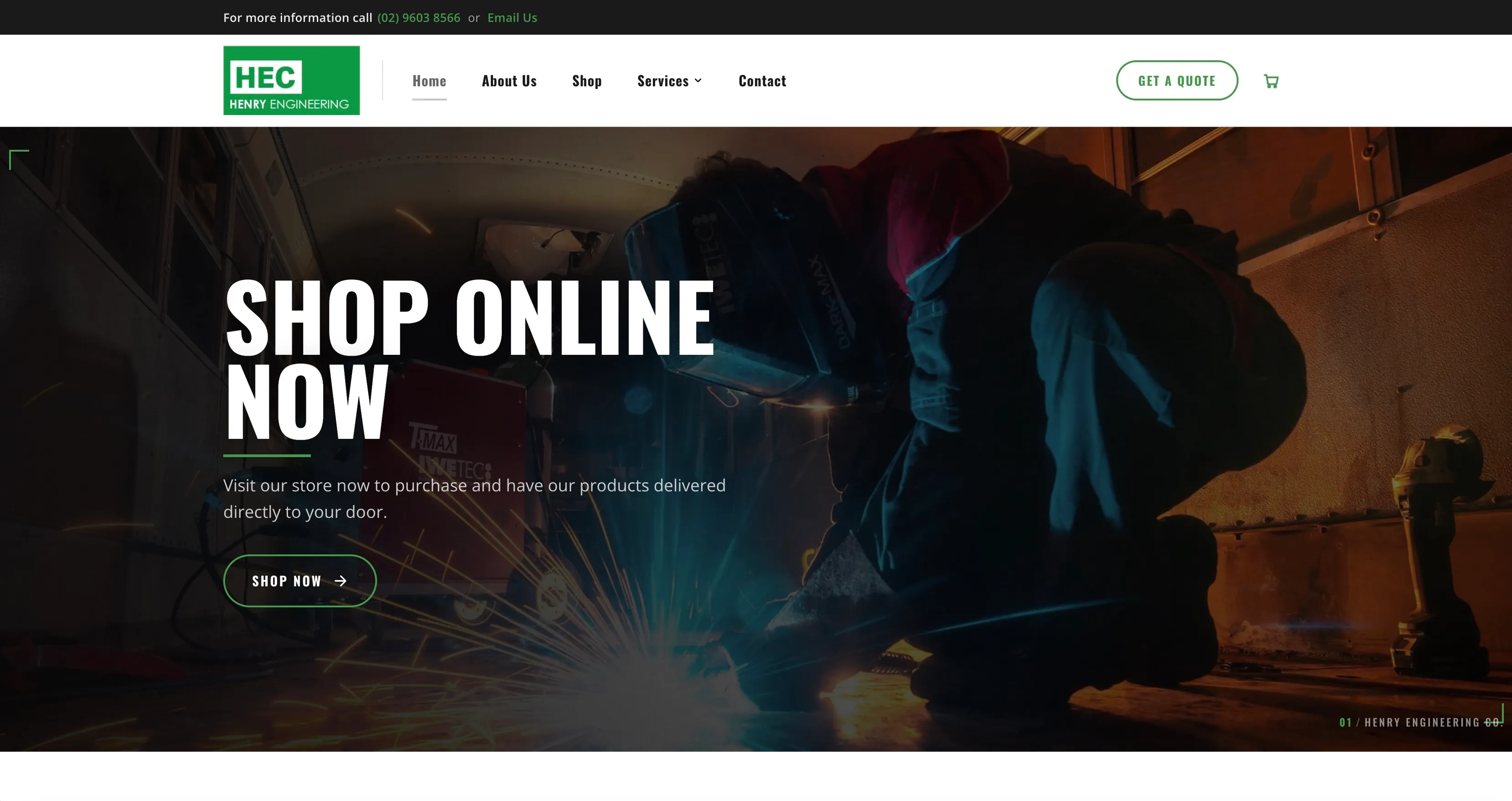 Henry Engineering website