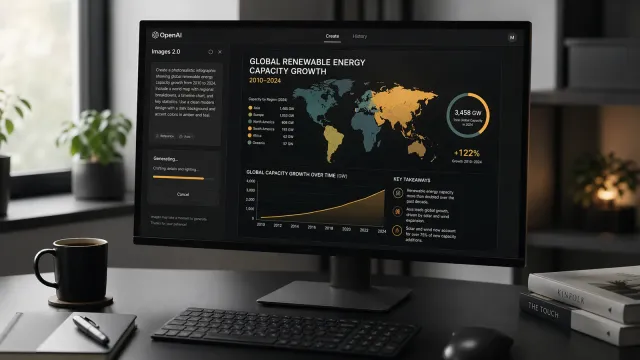 OpenAI Images 2.0 generating a detailed infographic with readable text