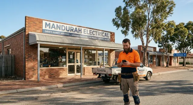 Western Australia small business owner exploring AI technology