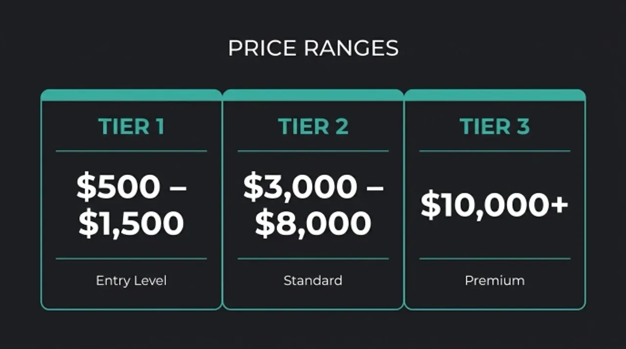 A Mandurah business owner comparing website pricing options