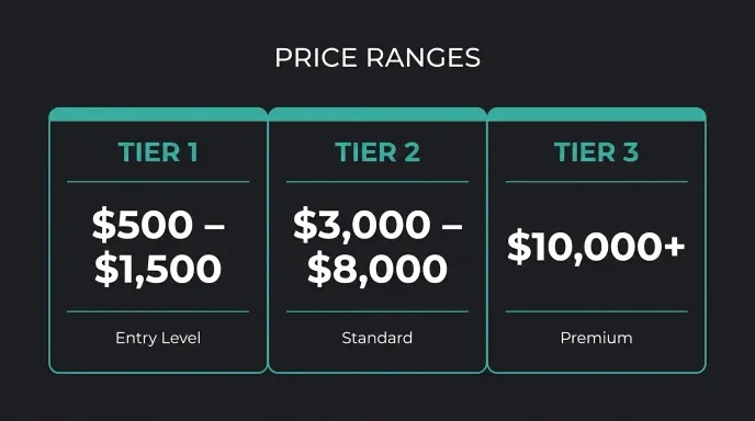 A Mandurah business owner comparing website pricing options