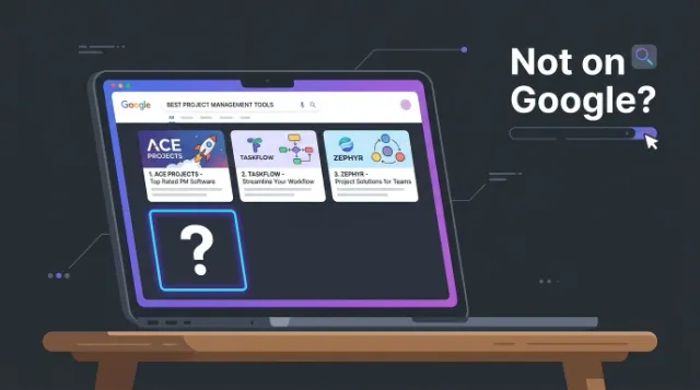 A Mandurah business owner frustrated that their website isn't showing up on Google